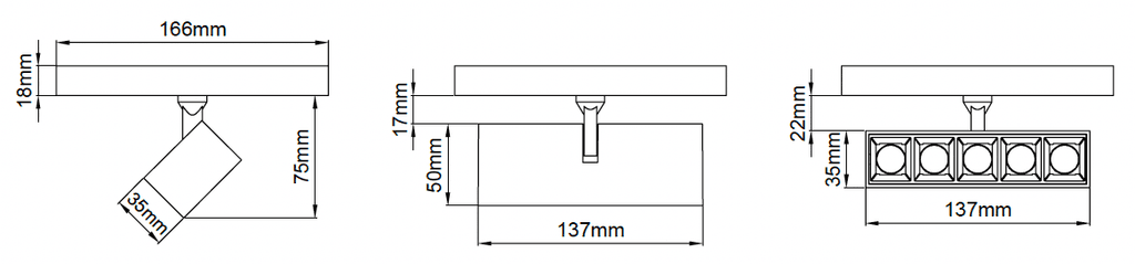 Asya Short Arm – Dessins techniques