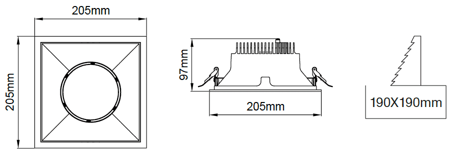Ares Maxi – Technical Drawings