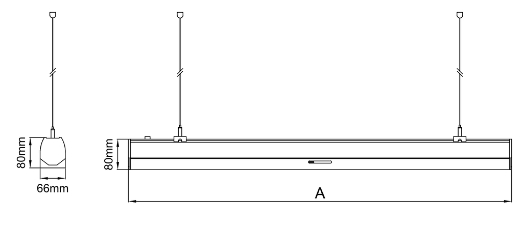 Axis Suspendant – Technical Drawings