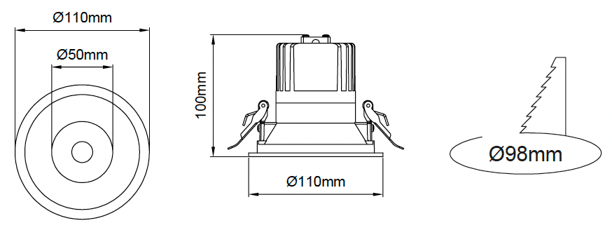 Carmen Mini – Technical Drawings