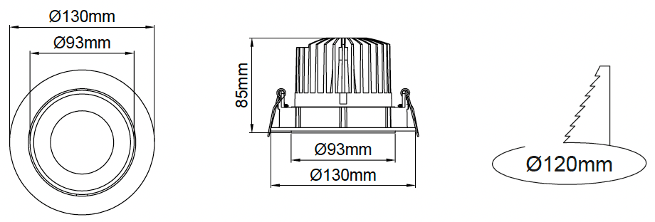 Evora Midi – Technical Drawings