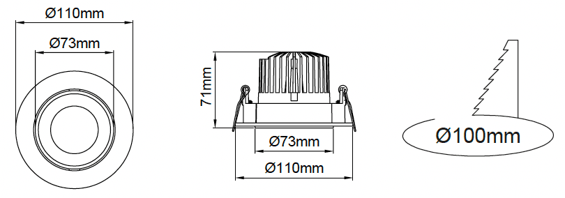Evora Mini – Dessins techniques