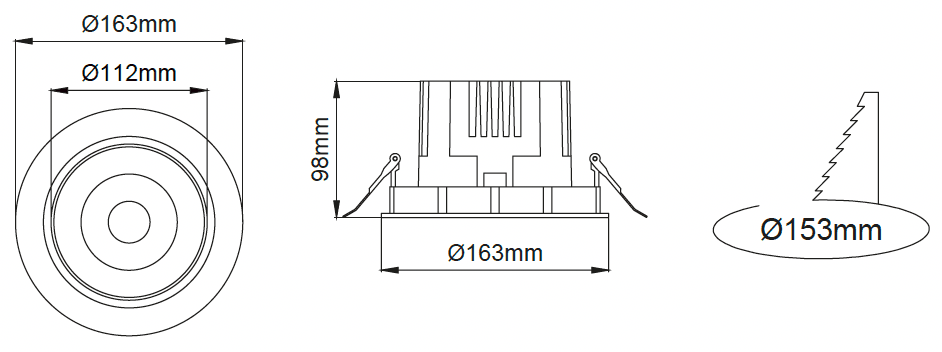 Pera Maxi – Technical Drawings