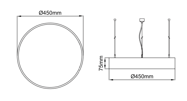 Sivo Slim Full Ring – Technische Zeichnungen