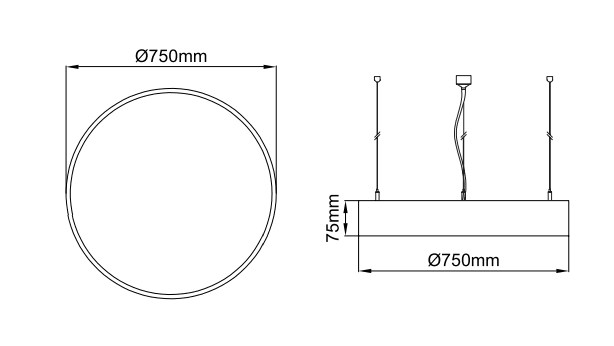 Sivo Slim Full Ring – Technische Zeichnungen
