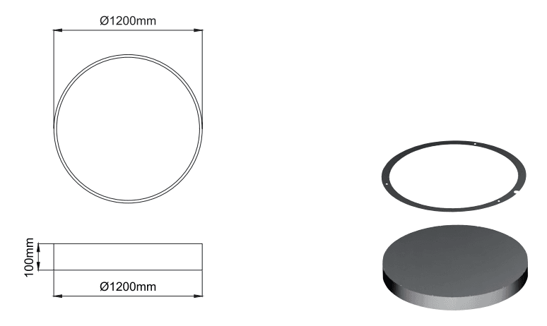 Sivo Full Ring – Technical Drawings