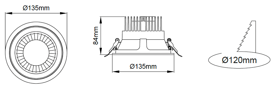 Fora Maxi – Technical Drawings