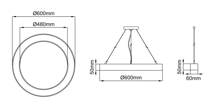 Sivo Super Slim Ring – Technische Zeichnungen