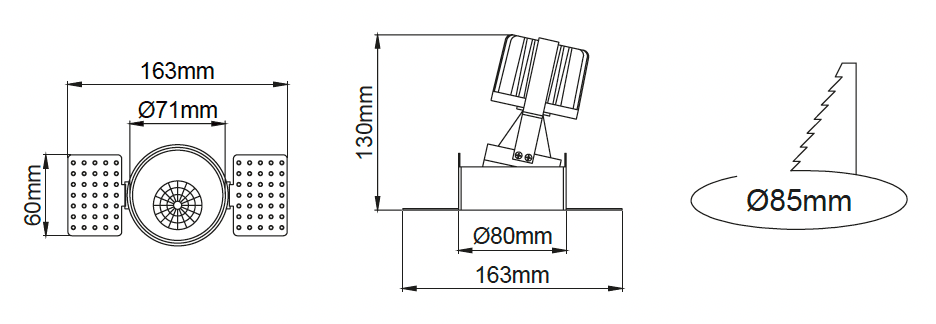 Deeptrim – Technical Drawings