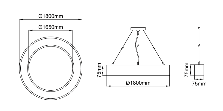 Sivo Slim Ring – Technische Zeichnungen
