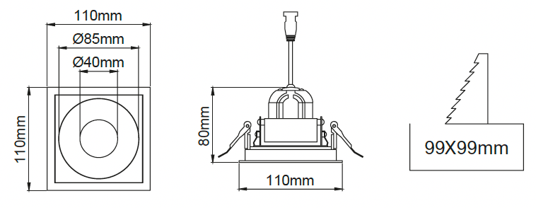 Mizar – Technical Drawings
