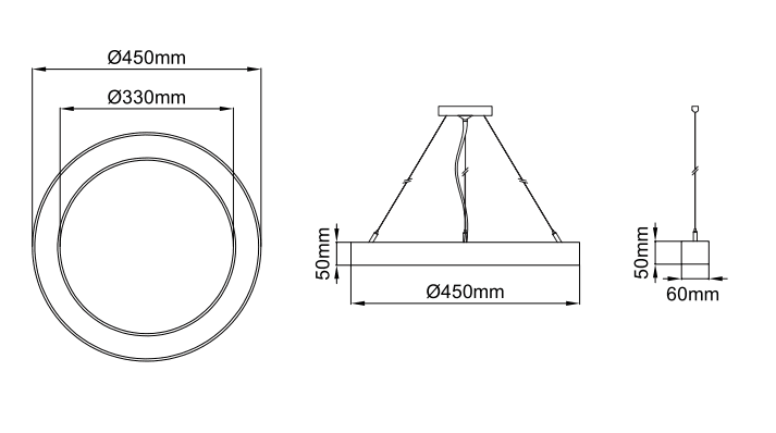 Sivo Super Slim Ring – Technische Zeichnungen