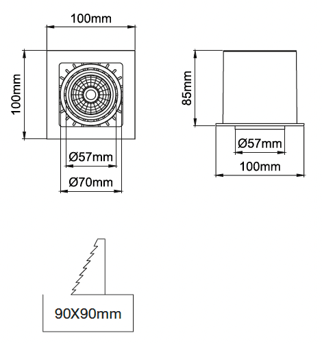 Gizmo Focus – Dessins techniques