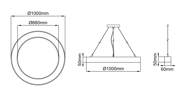 Sivo Super Slim Ring – Technische Zeichnungen
