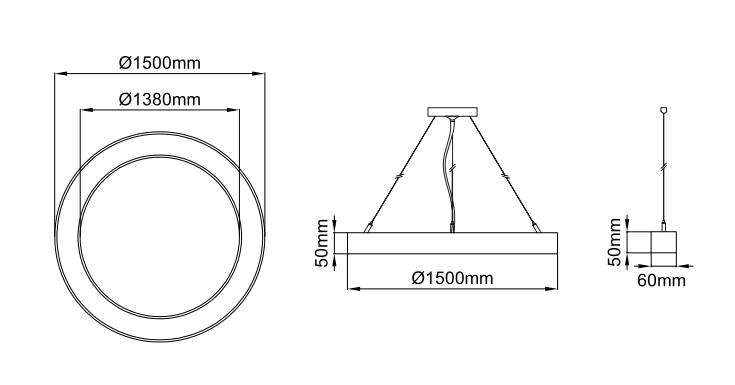 Sivo Super Slim Ring – Technische Zeichnungen