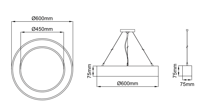 Sivo Slim Ring – Technische Zeichnungen