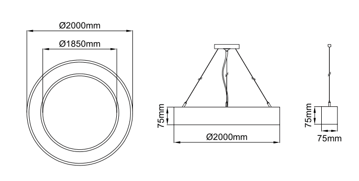 Sivo Slim Ring – Technische Zeichnungen