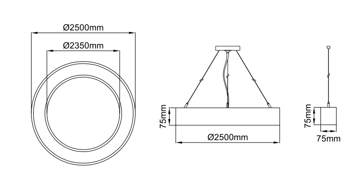 Sivo Slim Ring – Technische Zeichnungen