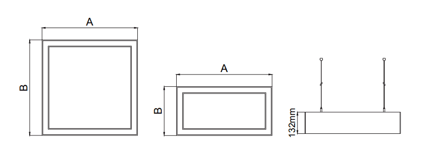Square – Dessins techniques
