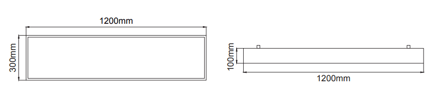 Panos Surface Mounted – Technical Drawings