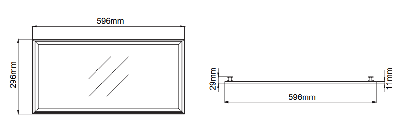 Panel T-Bar Ceiling – Dessins techniques