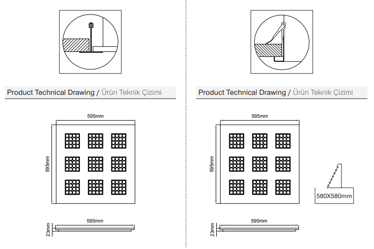 Vale – Dessins techniques