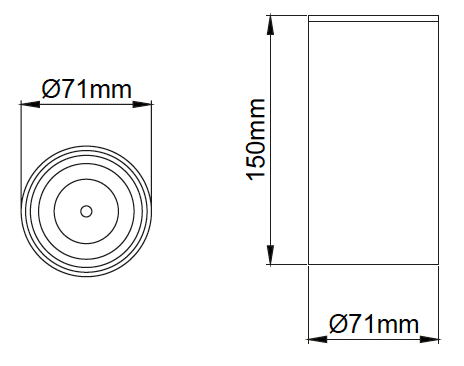 Pipa Mini – Technische Zeichnungen