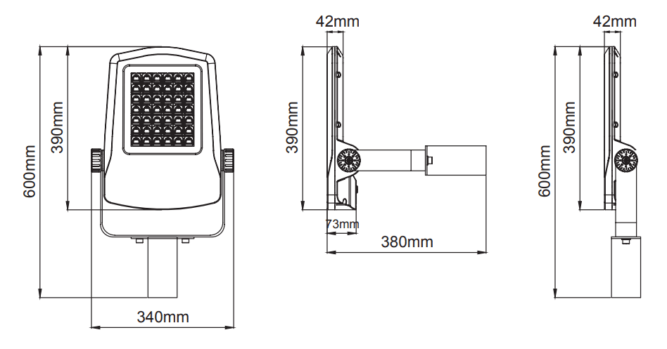 Falcon ST Midi – Dessins techniques