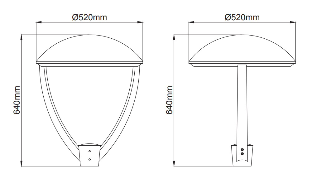 Solemar Maxi – Technische Zeichnungen