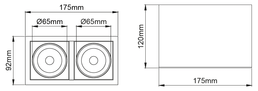 Deepress Surface – Technische Zeichnungen