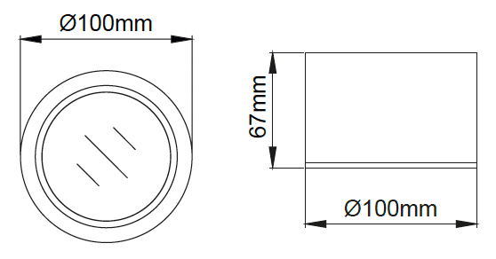 Neptun Mini Surface – Technische Zeichnungen
