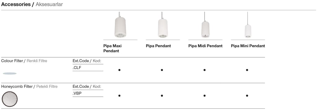 Pipa Maxi Pendant – Accessoires