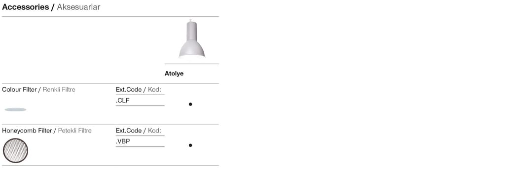 Atolye – Accessoires