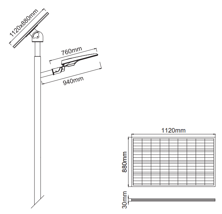 Quasar Maxi Solar – Dessins techniques (2/2)