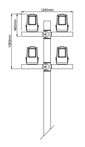 Multi Falcon ST – Technische Zeichnungen