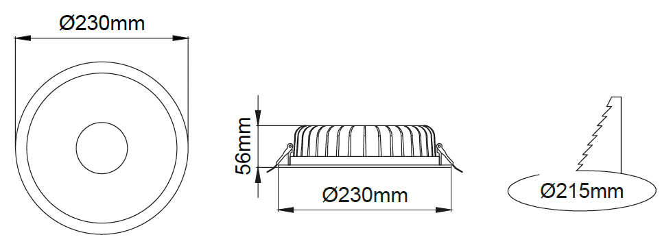 Leila Indirect – Technical Drawings