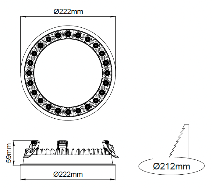 Saturn Maxi – Technical Drawings