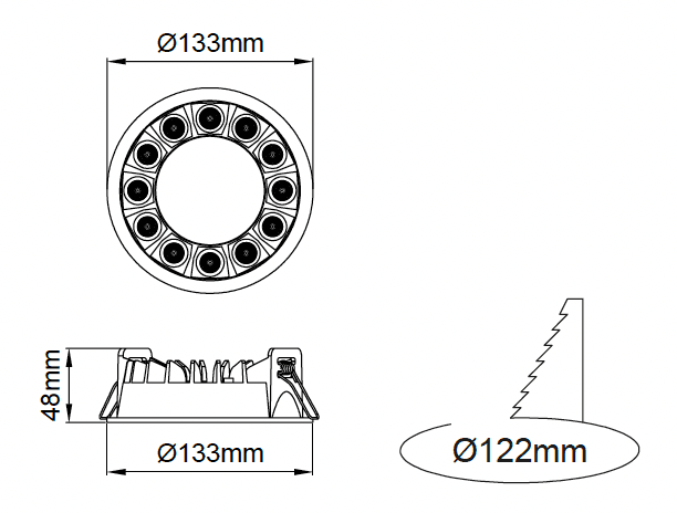 Saturn Mini – Technische Zeichnungen