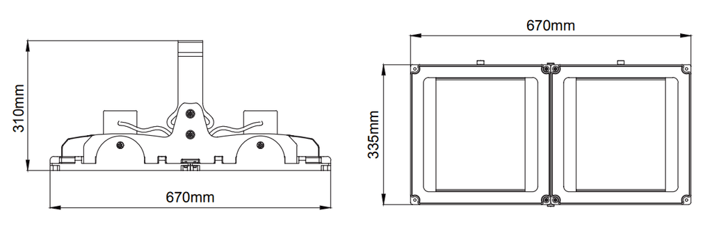 Canopy Highbay – Dessins techniques