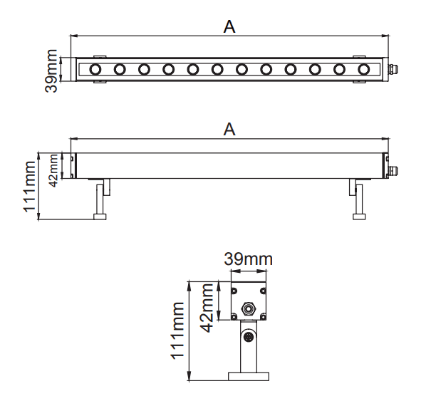 Lightray – Dessins techniques