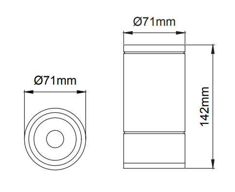 Koala Mini Surface – Dessins techniques