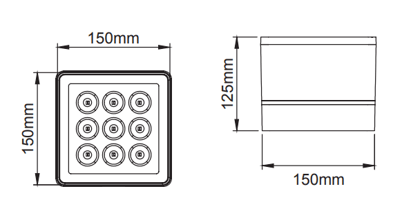 Gora Maxi Surface – Dessins techniques