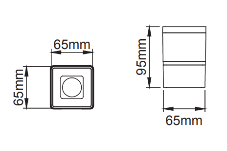 Gora Mini Surface – Dessins techniques