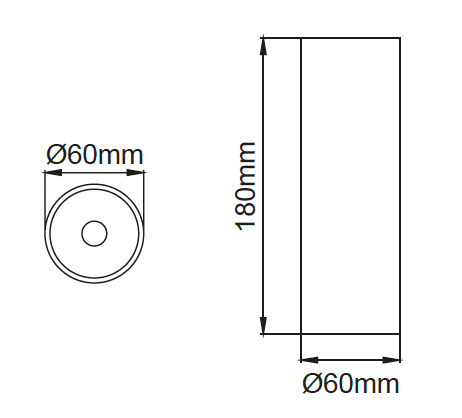 Silindir Deep 60 – Dessins techniques