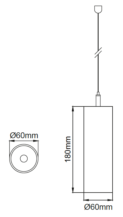 Silindir Deep 60 – Dessins techniques