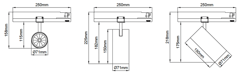 Silindir Trex Maxi – Technical Drawings