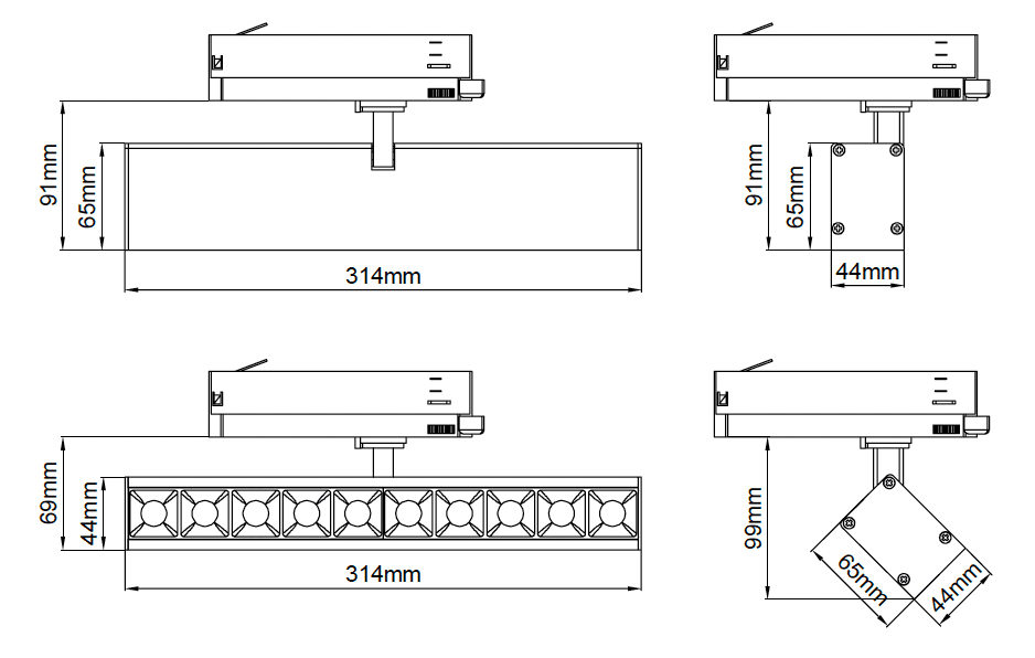 Pars Track – Dessins techniques
