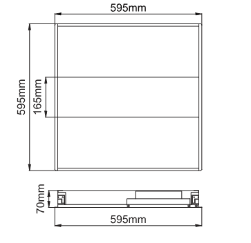 Narrow Track Mounted – Technical Drawings