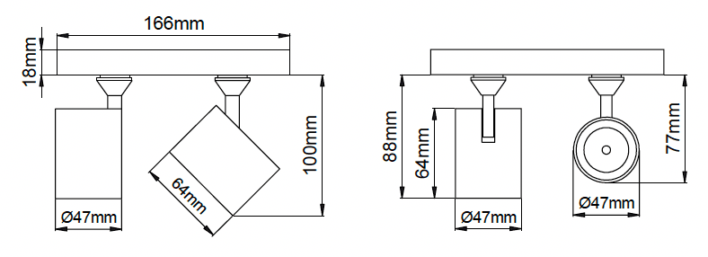 Pico 48V – Dessins techniques