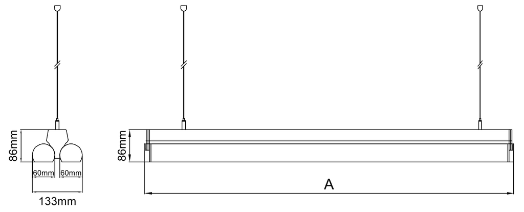 Market Surface Mounted – Technical Drawings